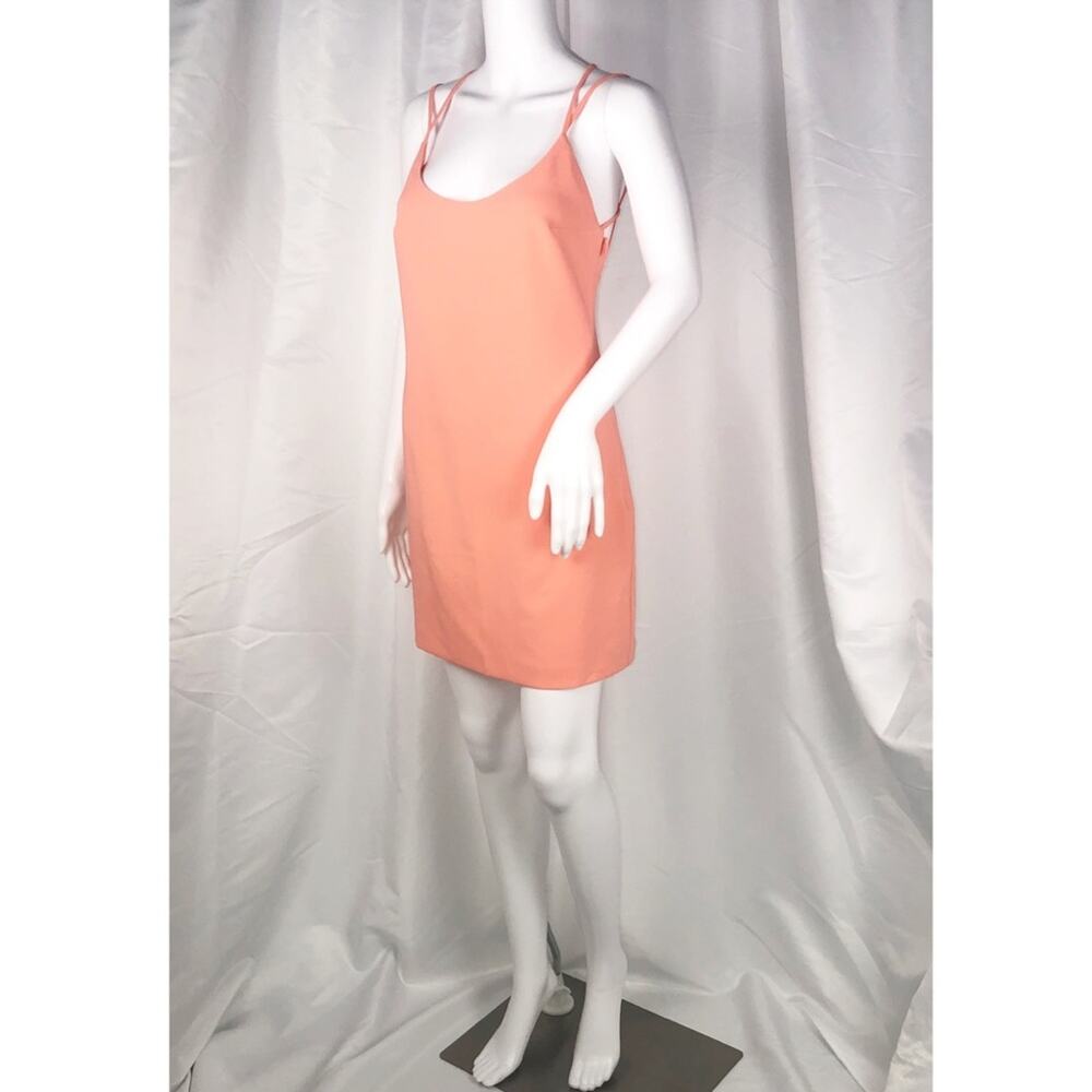 French Connection Coral Backless Strappy Slip Dress Size 10 - Picture 8 of 16